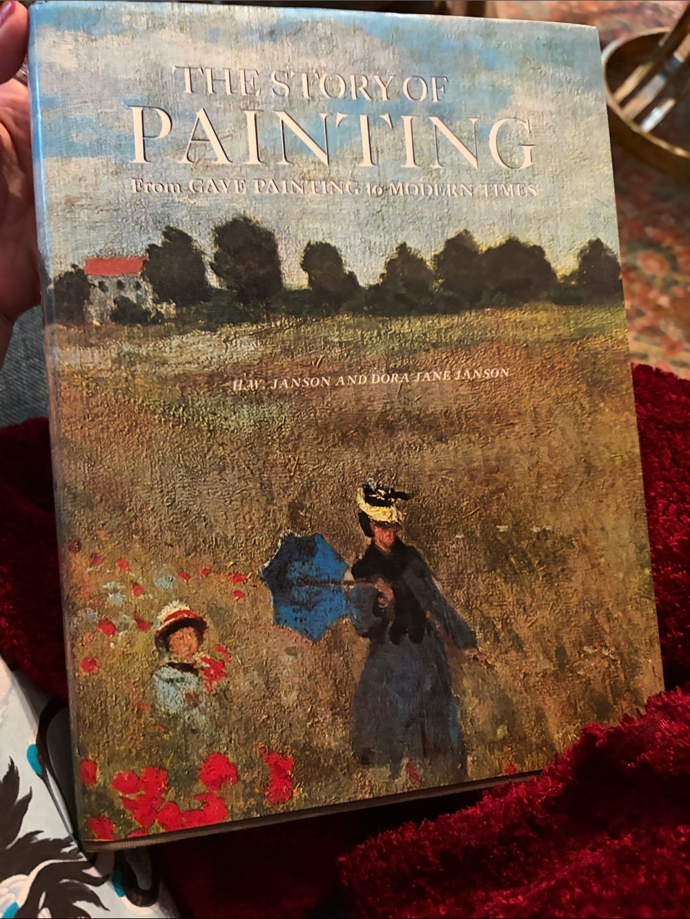 The Story of Painting Hardcover Book - Blue Cover